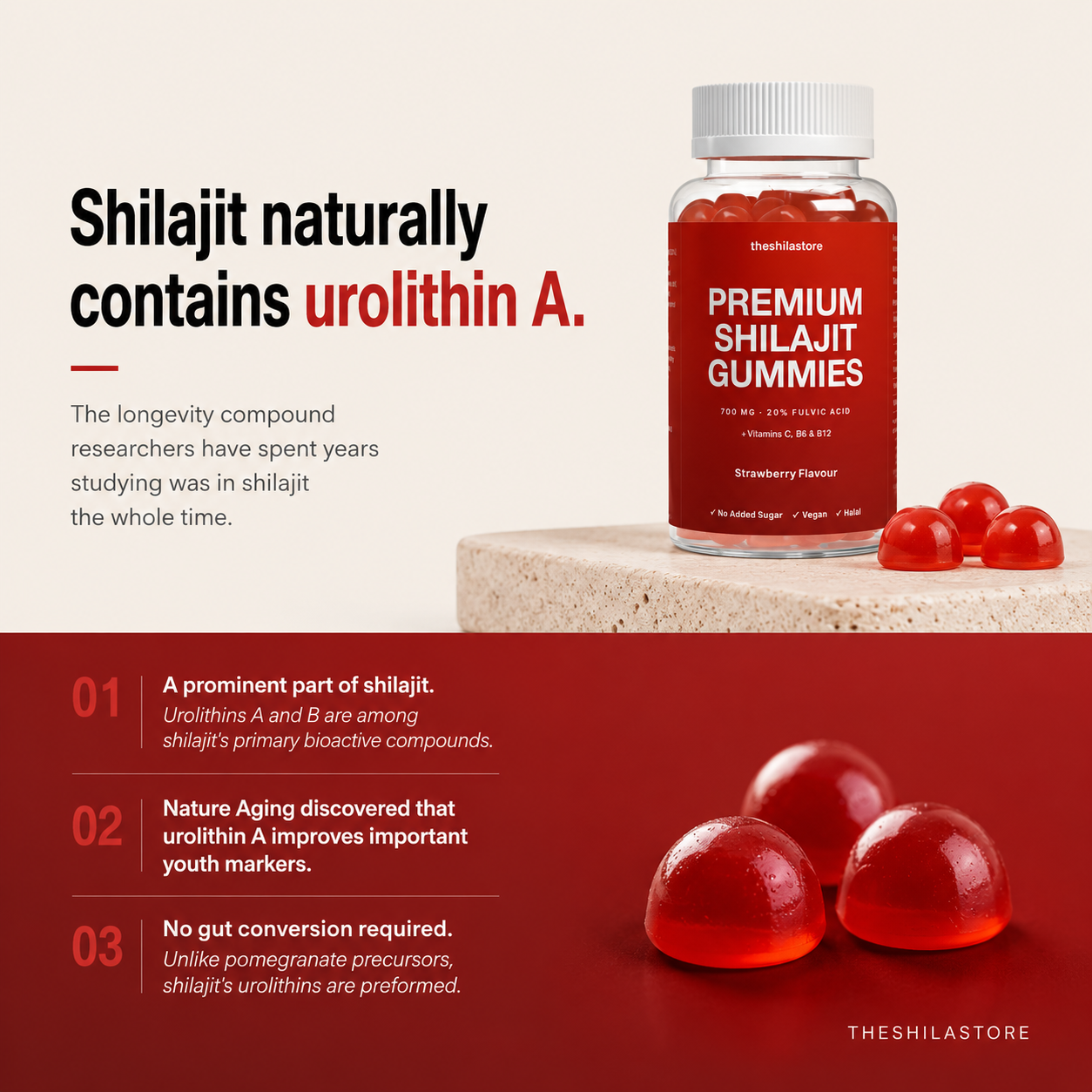 Premium Shilajit Gummies 700MG
