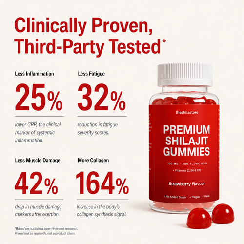 Premium Shilajit Gummies 700MG