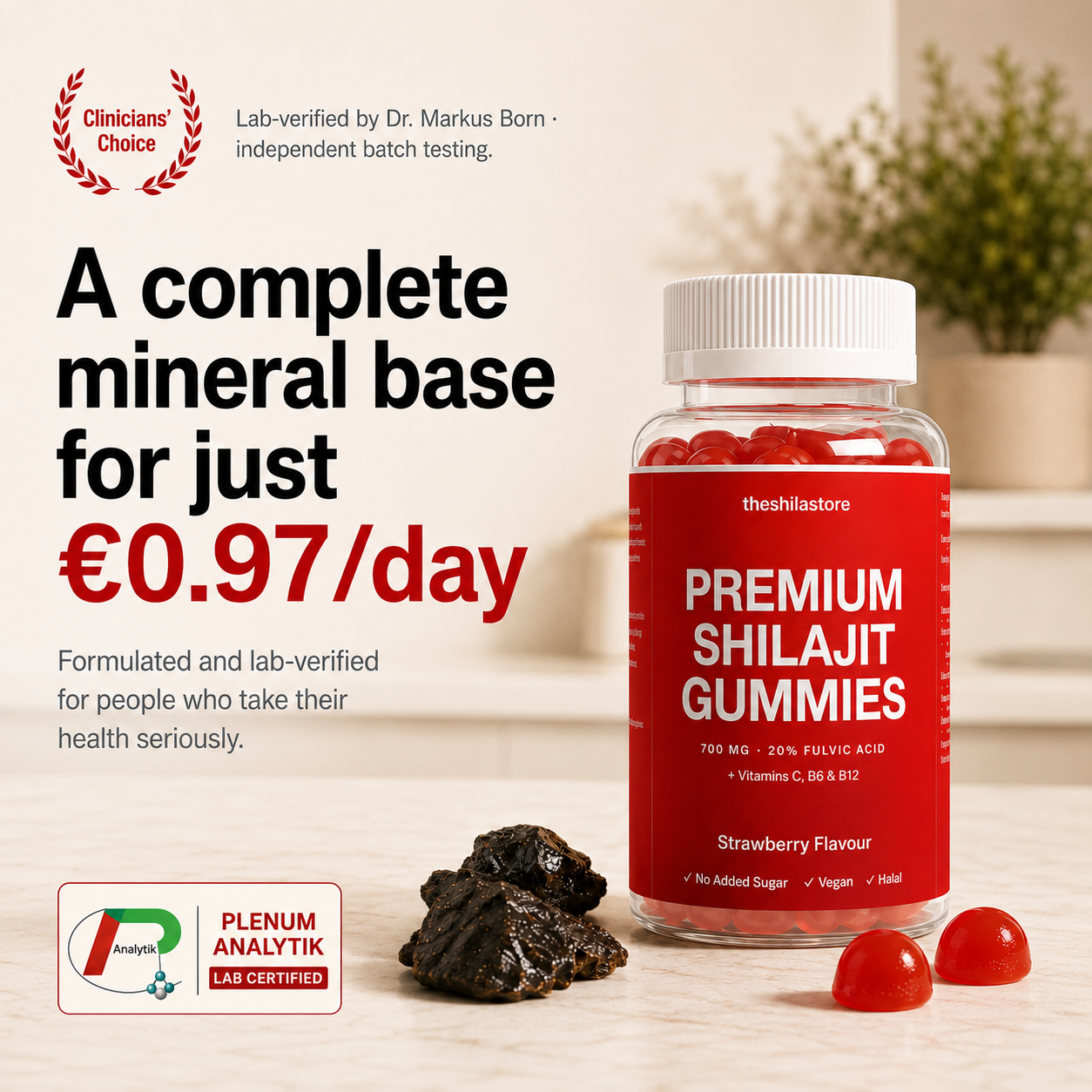 Premium Shilajit Gummies 700MG