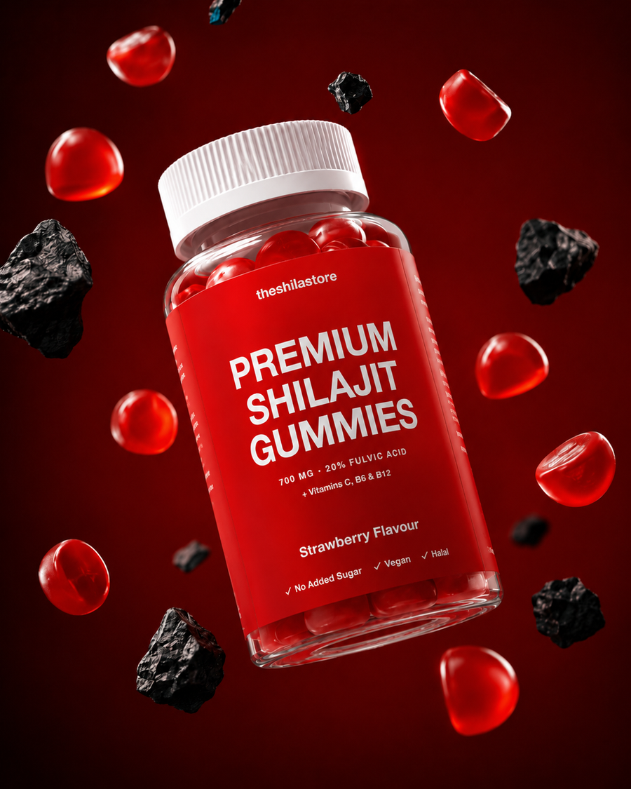 Premium Shilajit Gummies bottle